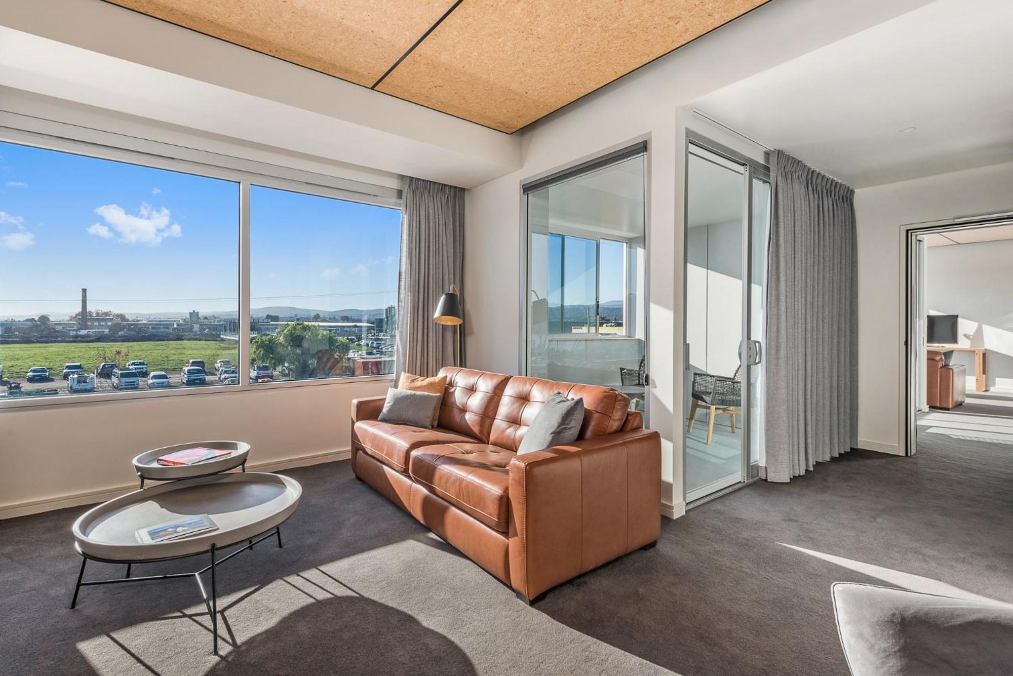 Peppers Silo Otel Launceston Dış mekan fotoğraf Living room